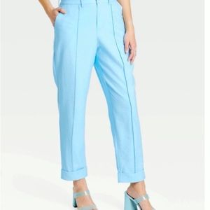 NWT A New Day High Rise Pintuck Ankle Pants